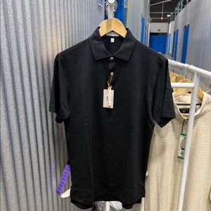 Peter Millar Classic Black Polo Shirt
